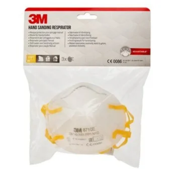 3m Henkilösuojaimet-8710E Hiukkassuojain, FFP1, Ilman Venttiiliä, 3 Kpl