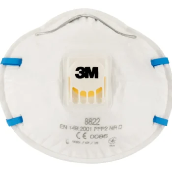 3m Henkilösuojaimet-8822 Hiukkassuojain, FFP2, Venttiilillä, 3 Kpl