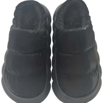 Miny Naisten Kengät-Aamutossut 37/38 Kiiltävä Musta