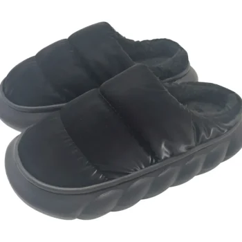 Miny Naisten Kengät-Aamutossut 39/40 Kiiltävä Musta