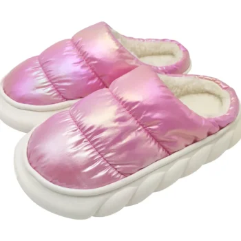 Miny Naisten Kengät-Aamutossut 39/40 Kiiltävä Pinkki