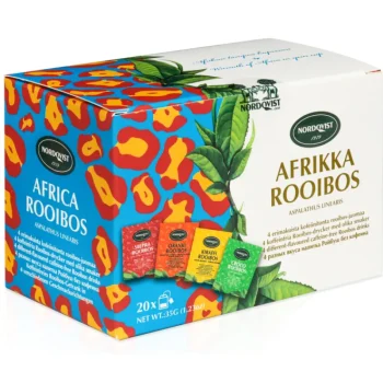 Nordqvist Teet Ja Kaakaot^Afrikka Rooibos, Pussitee 20 Kpl