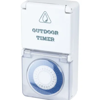 Airam Sähkömittarit Ja Kytkimet-Ajastin Mini, Jako 30 Min, Ulkokäyttöön IP44