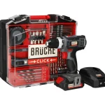 Brücke Sähkötyökalut-Akkuporakone CLICK 18 V + Systembox