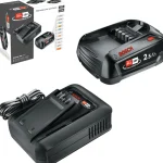 Bosch Sähkötyökalut-Akkusarja 18V LI 1 X 2,5 Ah + AL 18V-44