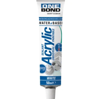 Onebond Liimat, Massat Ja Tasoitteet-Akryylimassa 50 Ml, Valkoinen