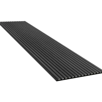 Evella Maalaustarvikkeet-Akustiikkalevy Vn40 Musta Tammiviilu