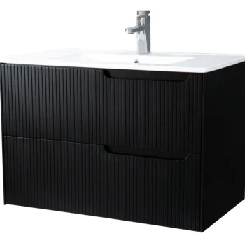 Lykke LVI-Allaskaappi Polar Deluxe 80 X 46 X 55 Cm, Musta