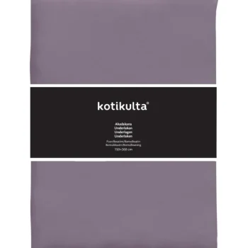 Kotikulta Vuodevaatteet-Aluslakana 150 X 260 Cm Liila