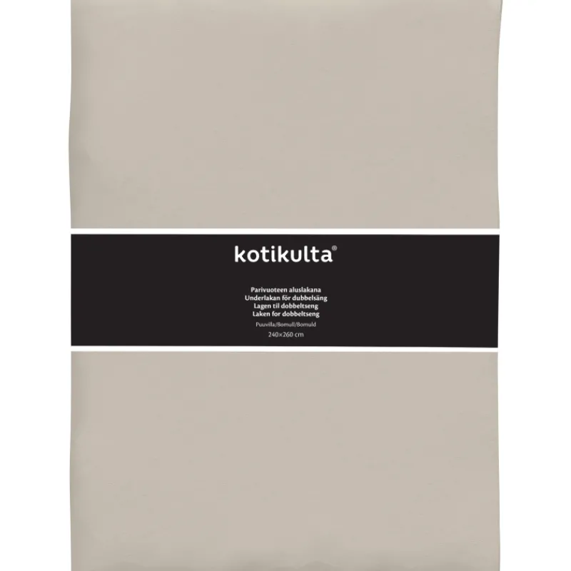 aluslakana-kotikulta-240-x-260-KKPOBvdc-0.webp Kotikulta Vuodevaatteet-Aluslakana 240 X 260 Cm Beige