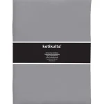 Kotikulta Vuodevaatteet-Aluslakana 240 X 260 Cm Puuvillasatiini Harmaa