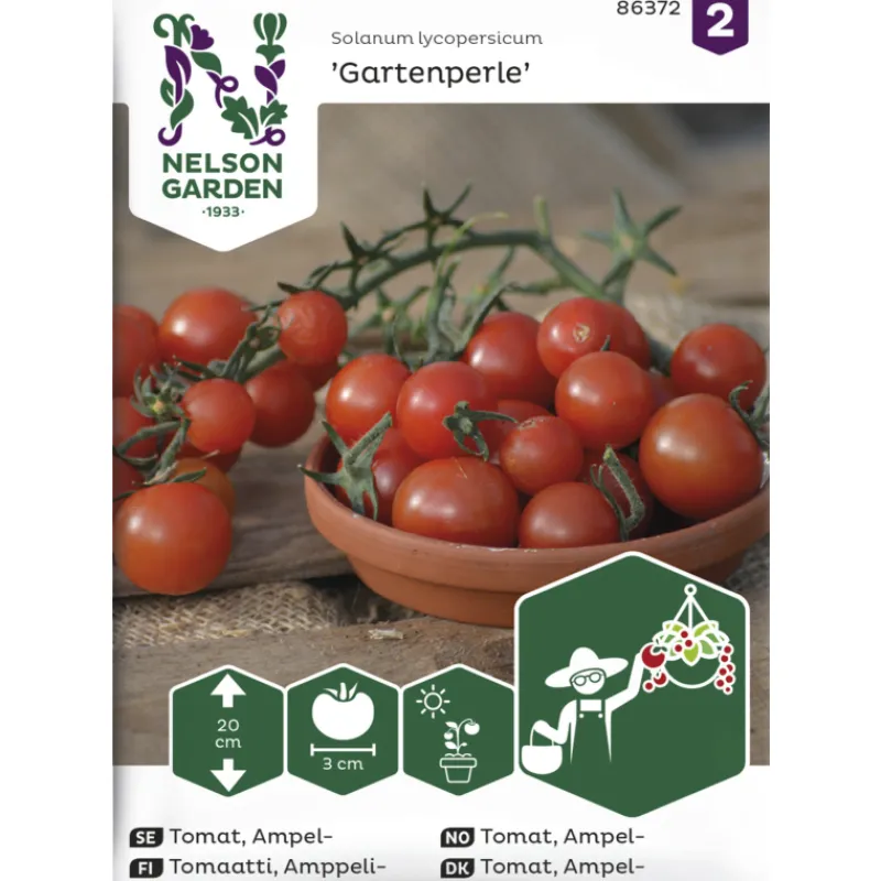 amppelitomaatti-siemen-nelson-OwmwcCvP-0.webp Nelson Garden Basic Kasvien Ja Nurmikonsiemenet-Amppelitomaatti Siemen Gartenperle
