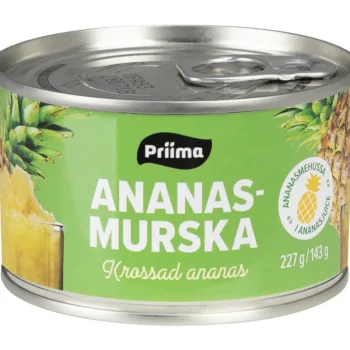 Priima Säilykkeet^Ananasmurska 227 / 143 G Omassa Mehussa