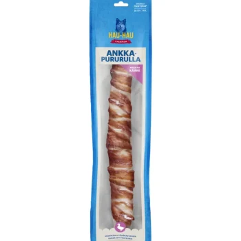 Hau Hau Champion Koiranruoka^Ankkapururulla 38 Cm, 175 G