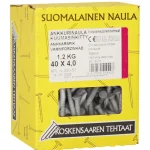 Koskensaari Naulat Ja Ruuvit-Ankkurinaula Kuumasinkitty 40 X 4,1 Mm, 250 Kpl