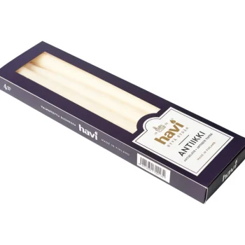 Havi Kynttilänjalat Ja Kynttilät-Antiikkikynttilä 28 Cm 4 Kpl Shampanja