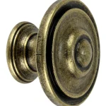 Pisla Pienrauta-Antiikkinuppi 651 u00d8 35 Mm Patinoitu, 2 Kpl