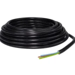 Amo Kaapelit-Asennuskaapeli MMJ 3x1.5S 10 M Musta