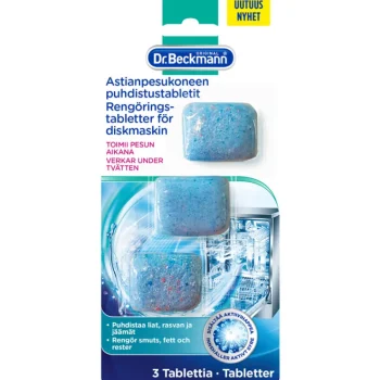 Dr Beckmann Astianpesuaineet^Astianpesukoneen Puhdistustabletit 3 X 20 G