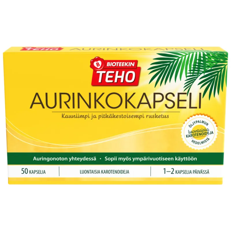 aurinkokapseli-50-kpl-lTlLfENT-0.webp Suomen Bioteekin Terveysravinteet Ja -valmisteet^Aurinkokapseli 50 Kpl