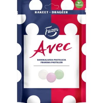 Fazer Karkit^Avec 175 G Raskalaisia Pastilleja