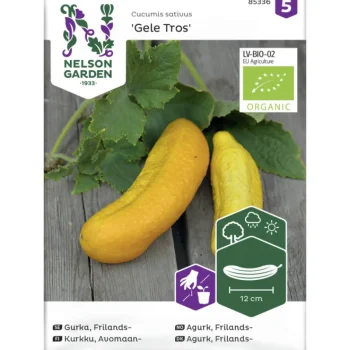 Nelson Garden Basic Kasvien Ja Nurmikonsiemenet-Avomaankurkku Siemen Gele Organic
