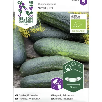 Nelson Garden Basic Kasvien Ja Nurmikonsiemenet-Avomaankurkku Siemen Profi Organic