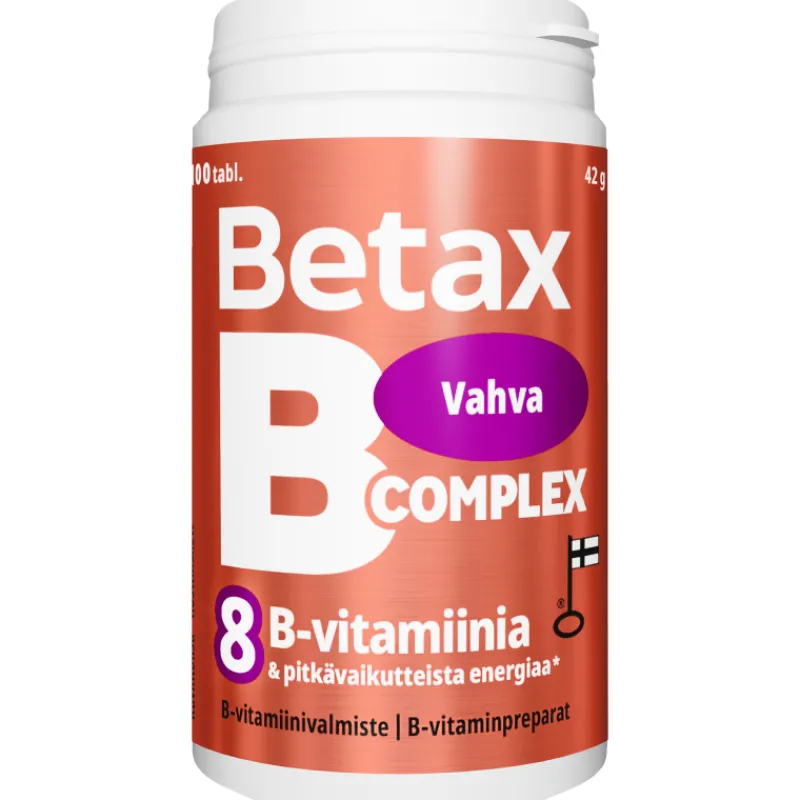 b-complex-betax-100-tabl-XBbbTGsH-0.webp Betax Terveysravinteet Ja -valmisteet^B-Complex 100 Tabl