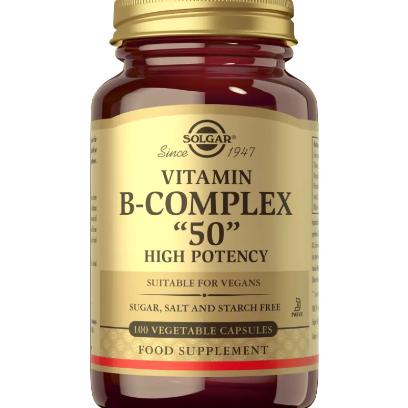 b-vitamiiniyhdistelm-solgar-10-XQsATsjI-0.webp Solgar Terveysravinteet Ja -valmisteet^B-vitamiiniyhdistelmä 100 Kpl 50 Mg