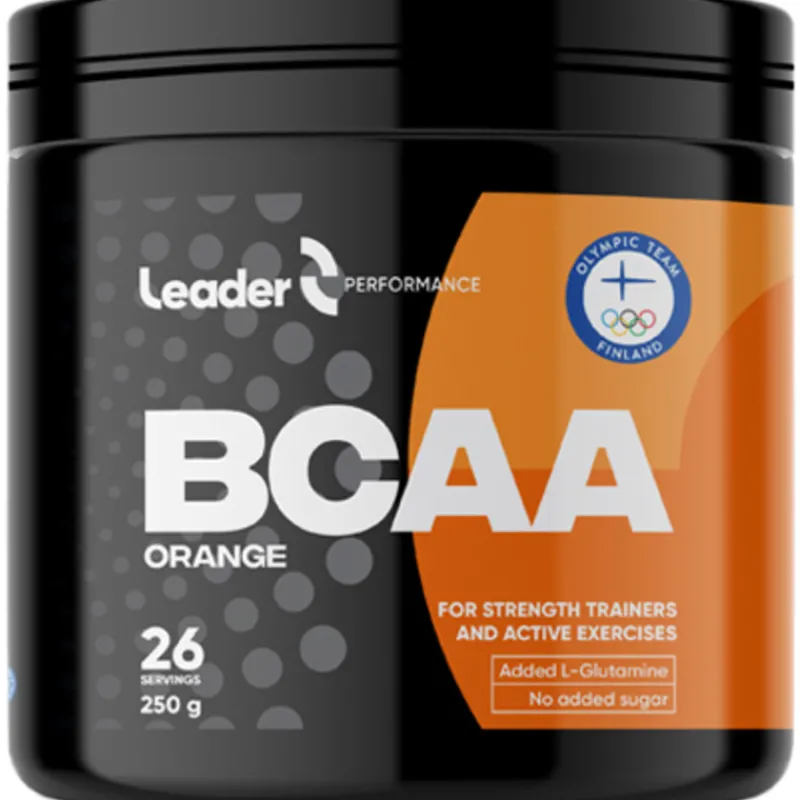 bcaa-aminohappojuomajauhe-250-clKMoiPM-0.webp Leader Urheiluravinteet Ja Valmisteet^BCAA Aminohappojuomajauhe 250 G Appelsiini