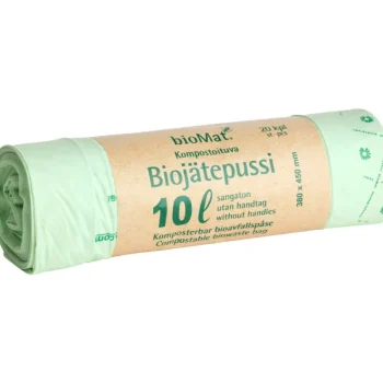 Biomat Roskapussit Ja -kassit^Biojätepussi 20 Kpl 10 L