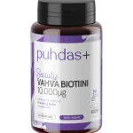 Puhdas+ Terveysravinteet Ja -valmisteet^Biotiini 10 Mg 60 Kaps