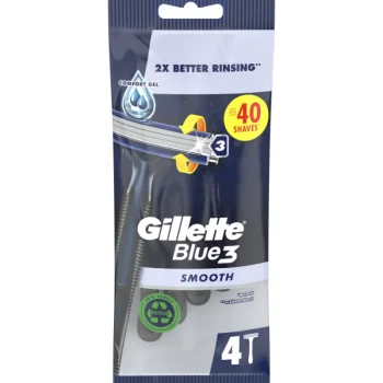 Gillette Parranajo^Blue3 Smooth -varsiterä 4 Kpl