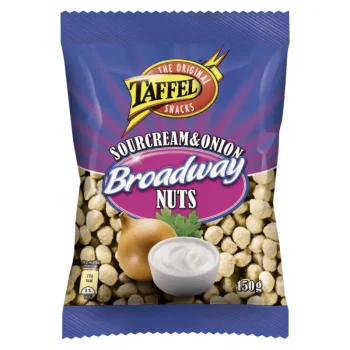 Taffel Pähkinät Ja Kuivatut Hedelmät^Broadway Nuts 150 G Maapähkinä