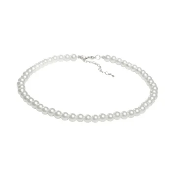 Cailap Korut Ja Kellot^Helmikaulakoru Lyhyt Valkoinen