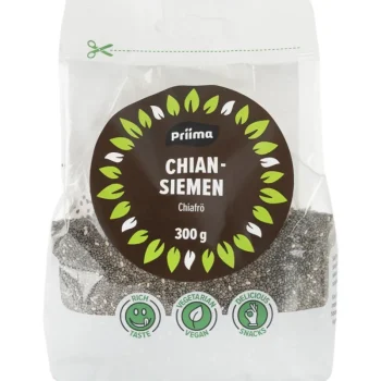 Priima Pähkinät Ja Kuivatut Hedelmät^Chia-siemen 300 G