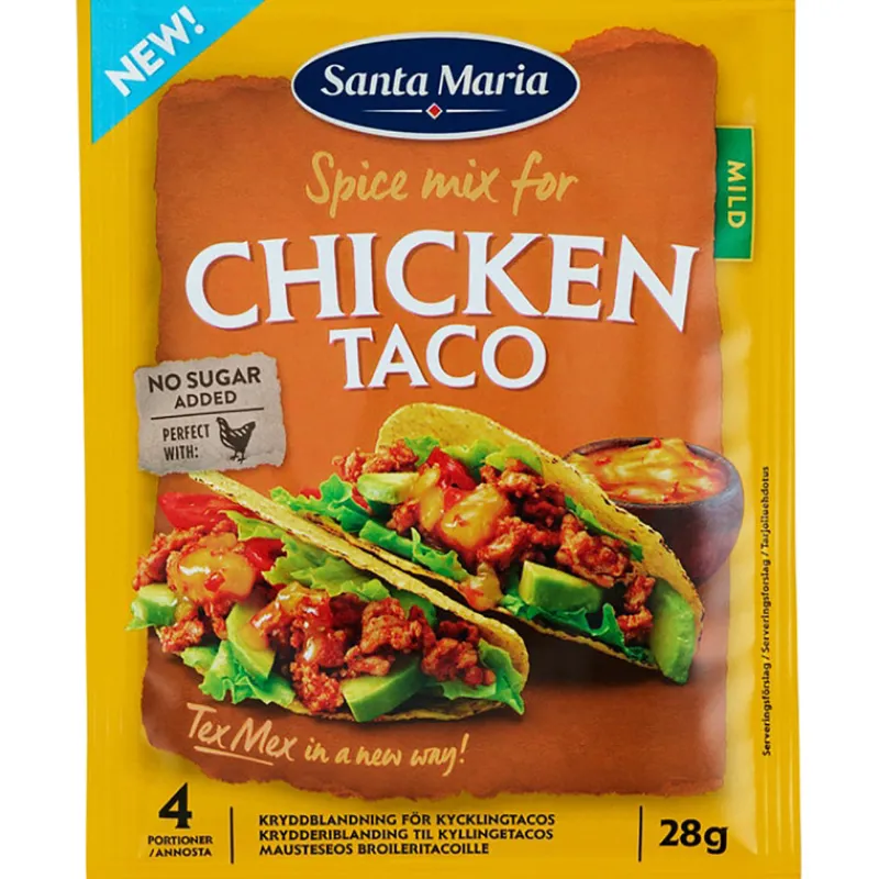 chicken-taco-spice-mix-28-g-ma-yOJSQzMn-0.webp Santa Maria Texmex-mausteet^Chicken Taco Spice Mix 28 G Mausteseos