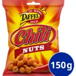 Taffel Pähkinät Ja Kuivatut Hedelmät^Chili Nuts 150 G Chilipähkinä