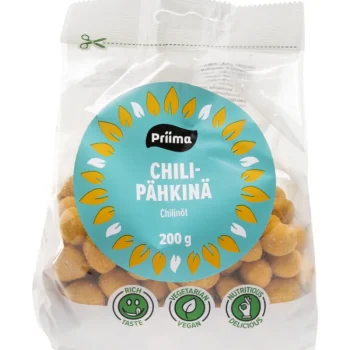 Priima Pähkinät Ja Kuivatut Hedelmät^Chilipähkinä 200 G