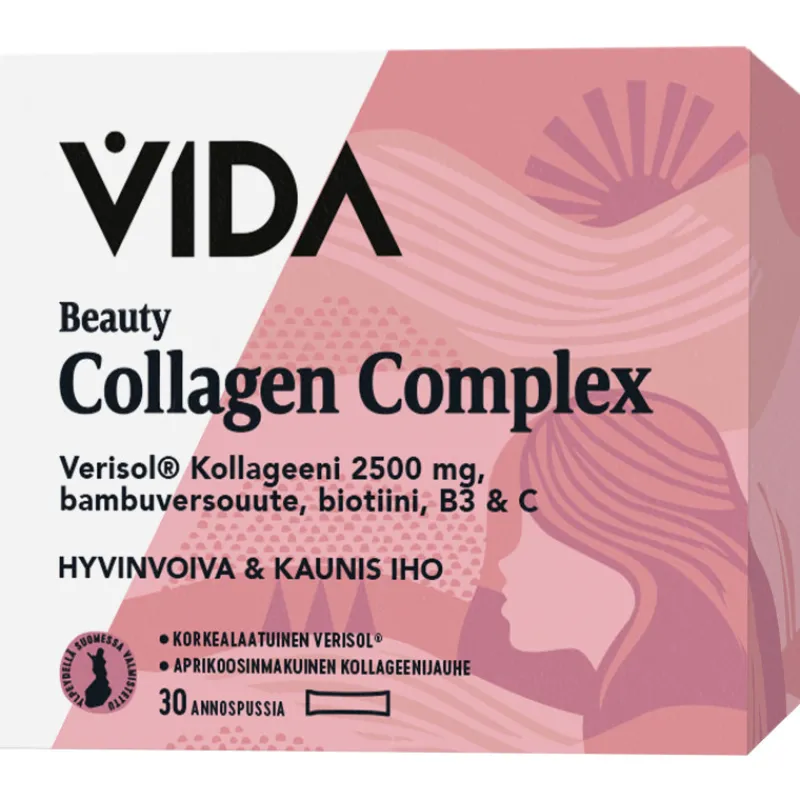 collagen-complex-vida-beauty-7-cjGqmiyr-0.webp Vida Beauty Terveysravinteet Ja -valmisteet^Collagen Complex 78 G 30 Pack
