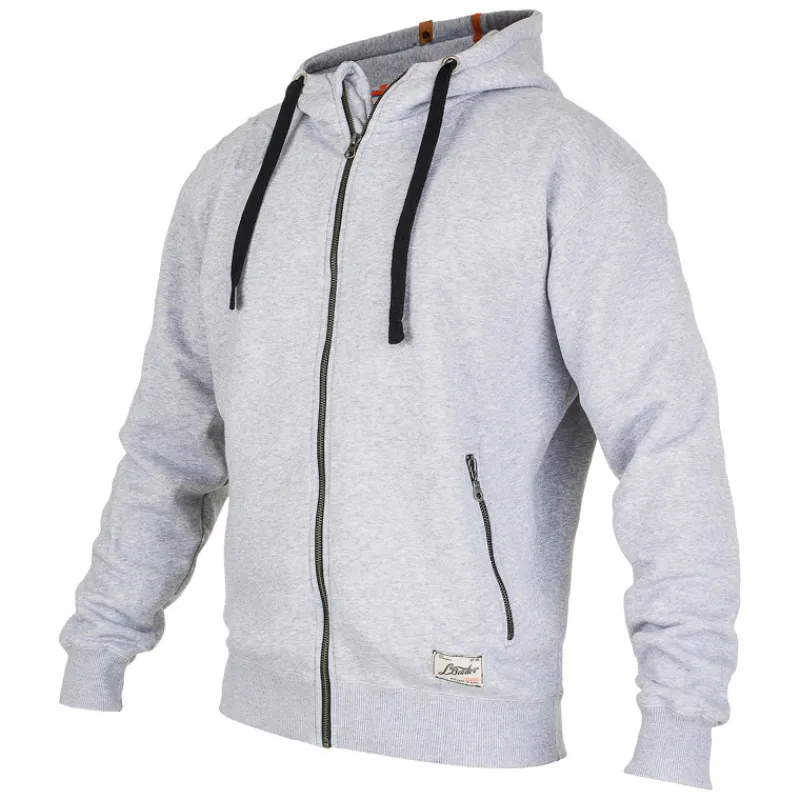 collegepusero-lbrador-6023pb-h-UvVkcAsX-0.webp L.brador Työvaatteet-Collegepusero 6023PB Harmaameleerattu XXL