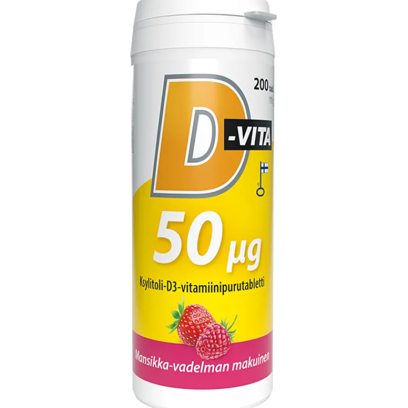 d-vita-purutabletti-50-u00b5g-xLFDLFdW-0.webp Vitabalans Terveysravinteet Ja -valmisteet^D-Vita-purutabletti 50 u00b5g 200 Kpl Mansikka-vadelma
