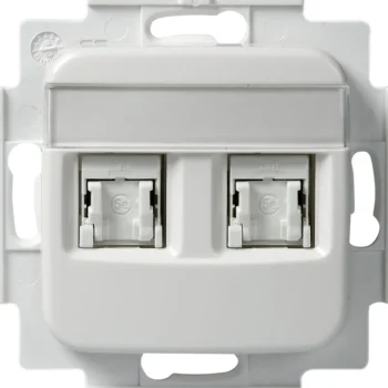 Abb Sähköasennustarvikkeet^Datapistorasia Jussi 2XRJ45UTP FOT5208P