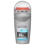 Loreal Men Miesten Ihonhoito Ja Puhdistus^Deo Roll-on 50 Ml Fresh 48 H