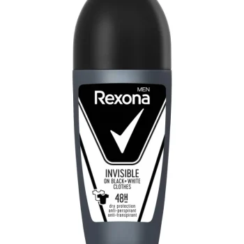 Rexona Miesten Ihonhoito Ja Puhdistus^Deo Roll-on 50 Ml Invisible Black & White