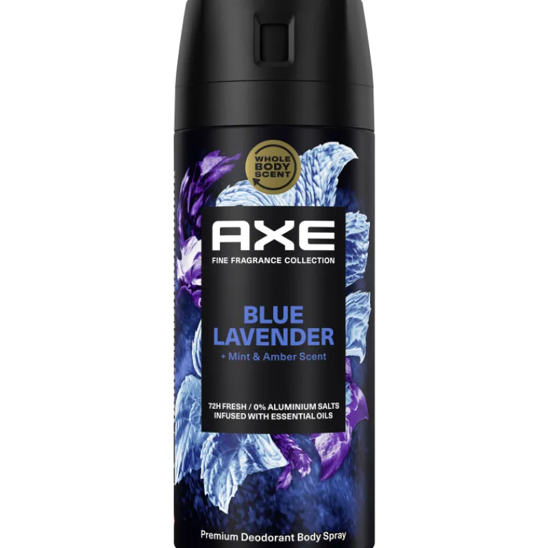 deo-spray-axe-150-ml-72h-fine-oWwuELcn-0.webp Axe Miesten Ihonhoito Ja Puhdistus^Deo Spray 150 Ml 72h Fine Fragrance Blue Lavender