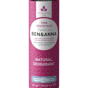 Ben & Anna Luonnonkosmetiikka-Deodorantti 40 G Pink Grapefruit
