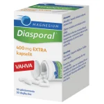 Terveysravinteet Ja -valmisteet^Diasporal 50 Kpl Magnesiumkapseli 400 Mg Extra