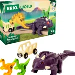 Brio Sisälelut^Dinosaurus Hyökkäyssetti 36082