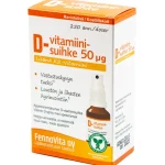 Fennovita Terveysravinteet Ja -valmisteet^D+K2 Vitamiini 25 Ml Suusuihke